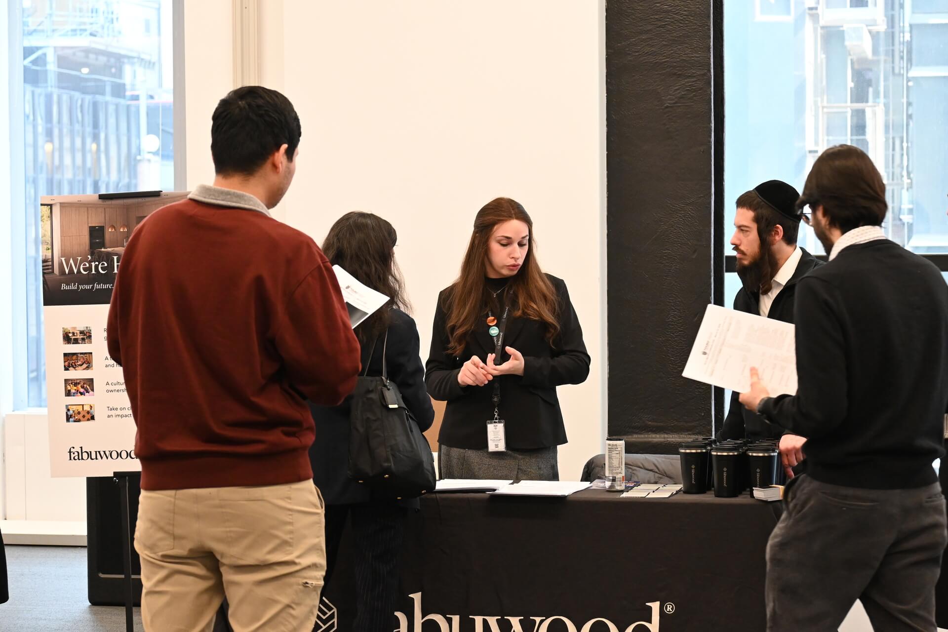 Touro students expanding their professional networks at the 2026 Career Fair